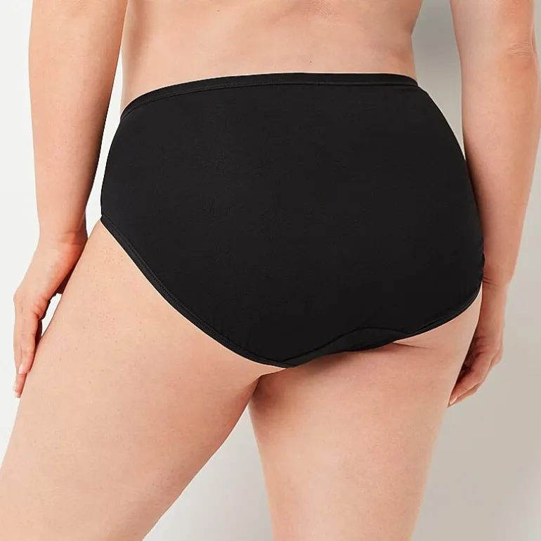 Ambrielle Cotton High Cut Panty