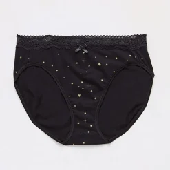 Ambrielle Cotton High Cut Panty