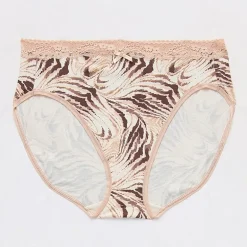 Ambrielle Cotton High Cut Panty