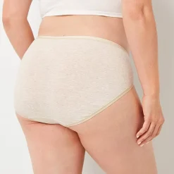 Ambrielle Cotton High Cut Panty