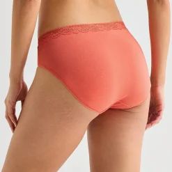 Ambrielle Cotton High Cut Panty