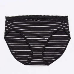 Ambrielle Cotton High Cut Panty