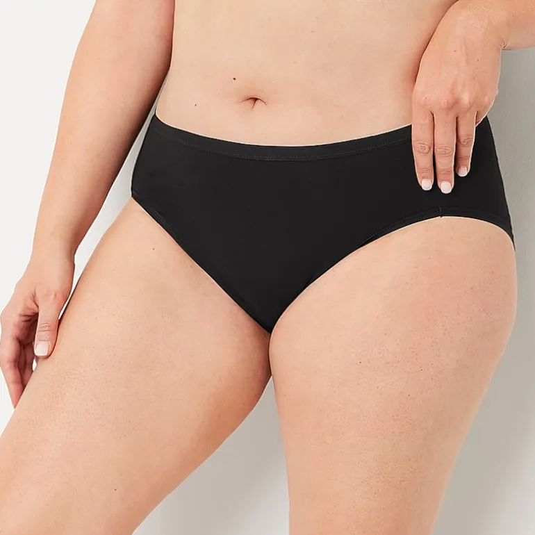 Ambrielle Cotton High Cut Panty