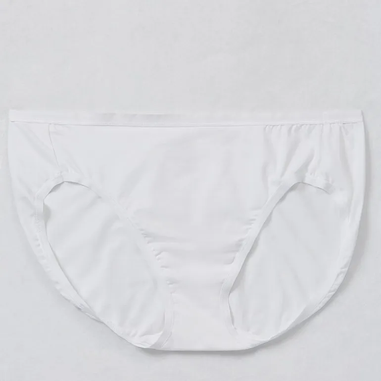 Ambrielle Cotton High Cut Panty