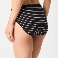 Ambrielle Cotton High Cut Panty