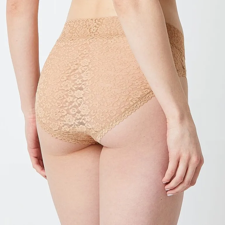 Ambrielle Everyday Lace High Cut Panty