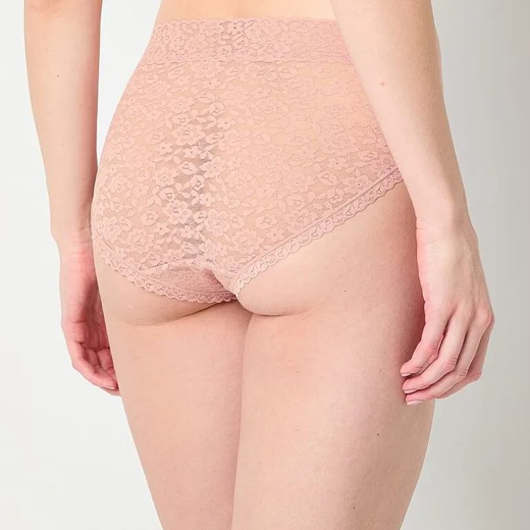 Ambrielle Everyday Lace High Cut Panty