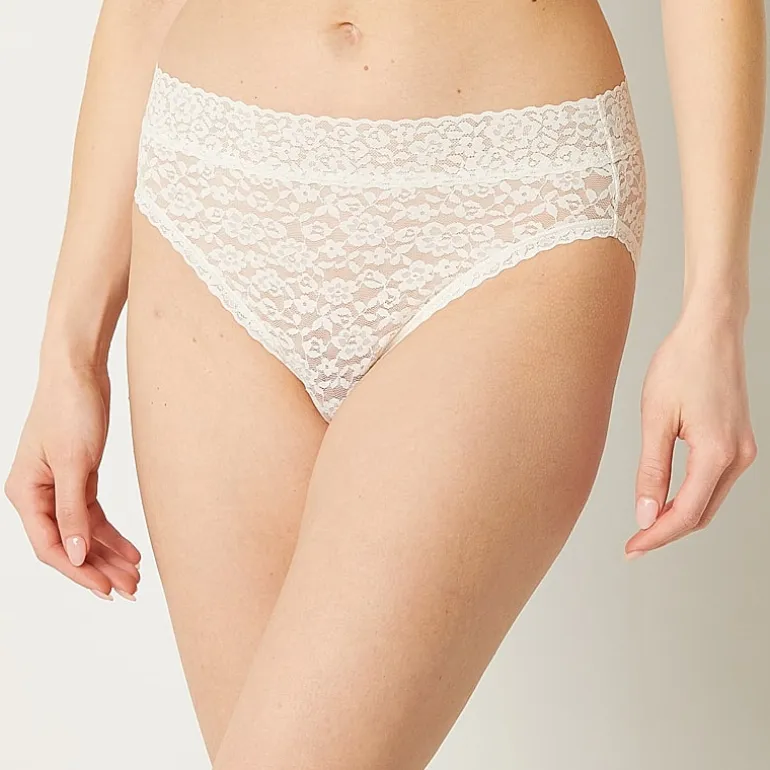 Ambrielle Everyday Lace High Cut Panty