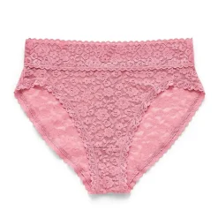Ambrielle Everyday Lace High Cut Panty