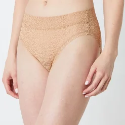 Ambrielle Everyday Lace High Cut Panty