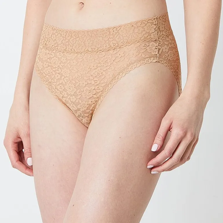 Ambrielle Everyday Lace High Cut Panty