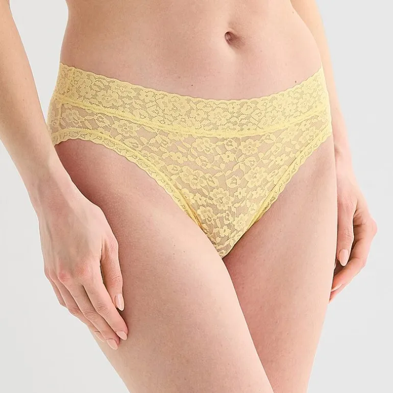 Ambrielle Everyday Lace High Cut Panty