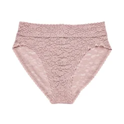 Ambrielle Everyday Lace High Cut Panty