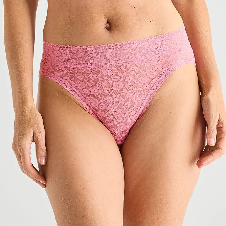 Ambrielle Everyday Lace High Cut Panty