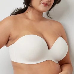 Ambrielle Everyday Lightly Lined Underwire Strapless Bra