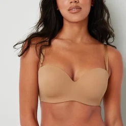 Ambrielle Everyday Lightly Lined Underwire Strapless Bra