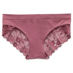 Ambrielle Seamless Lace Cheeky Panty