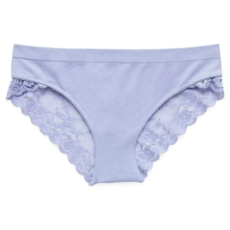 Ambrielle Seamless Lace Cheeky Panty