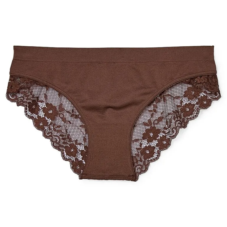 Ambrielle Seamless Lace Cheeky Panty
