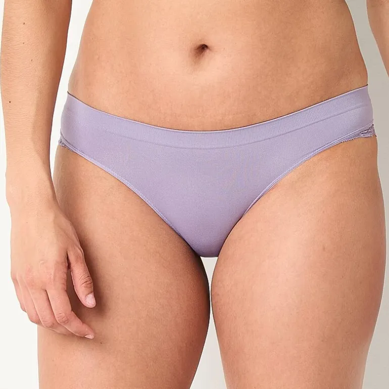 Ambrielle Seamless Lace Cheeky Panty