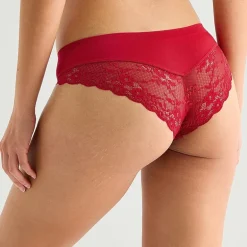 Ambrielle Seamless Lace Cheeky Panty