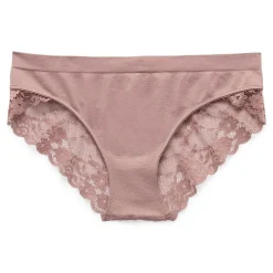 Ambrielle Seamless Lace Cheeky Panty