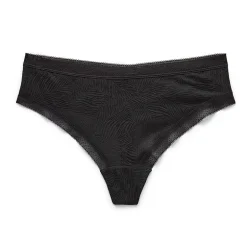 Ambrielle Smooth Lace Thong Panty