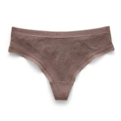 Ambrielle Smooth Lace Thong Panty