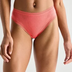 Ambrielle Smooth Lace Thong Panty