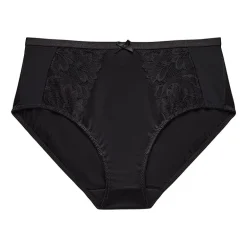 Ambrielle Tulip Lace Shine Brief Panty
