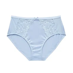 Ambrielle Tulip Lace Shine Brief Panty