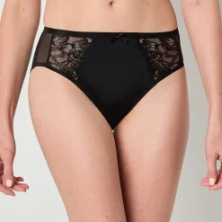 Ambrielle Tulip Lace Womens High Cut Panty