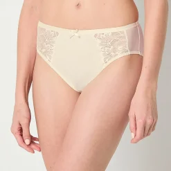 Ambrielle Tulip Lace Womens High Cut Panty