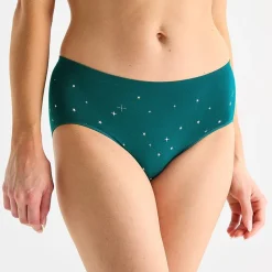 Ambrielle Womens Seamless Brief Panty