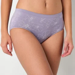 Ambrielle Womens Seamless Brief Panty