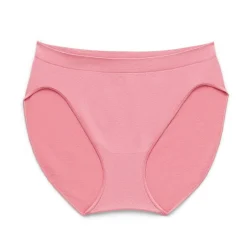 Ambrielle Womens Seamless High Cut Panty