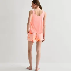 Ambrielle Womens Sleeveless 2-pc. Pajama Set