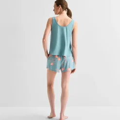 Ambrielle Womens Sleeveless 2-pc. Pajama Set