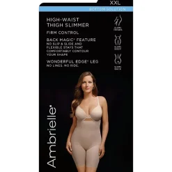 Ambrielle Wonderful Edge® Back Magic® High-Waist Thigh Slimmers