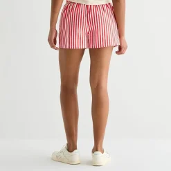 Americana Womens Juniors Pull-On Short