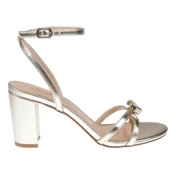 American Glamour Badgley Mischka Womens Millicent Heeled Sandals