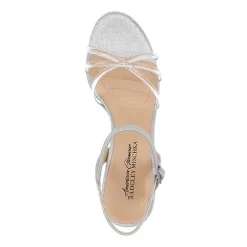 American Glamour Badgley Mischka Womens Madira Heeled Sandals