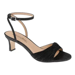 American Glamour Badgley Mischka Womens Maisie Heeled Sandals