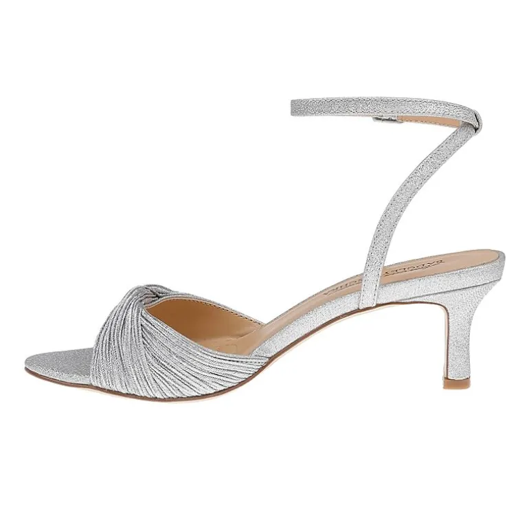 American Glamour Badgley Mischka Womens Maisie Heeled Sandals