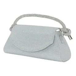 American Glamour Badgley Mischka Crystal Top Handle Evening Bag