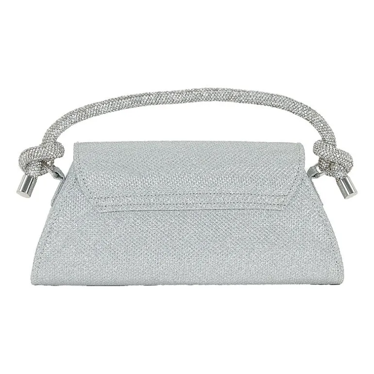 American Glamour Badgley Mischka Crystal Top Handle Evening Bag