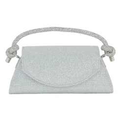 American Glamour Badgley Mischka Crystal Top Handle Evening Bag
