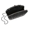 American Glamour Badgley Mischka Ombre Crystal Evening Bag