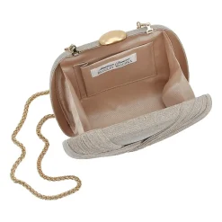 American Glamour Badgley Mischka Twist Clutch