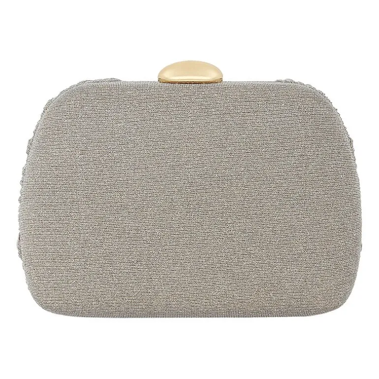 American Glamour Badgley Mischka Twist Clutch